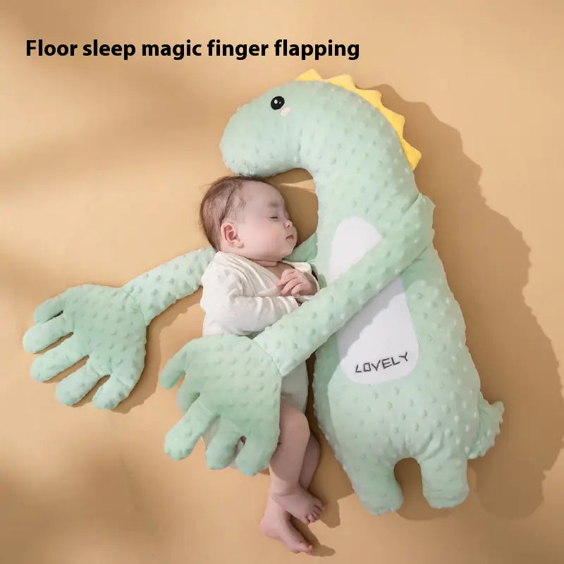 Dino Hugging Baby Pillow